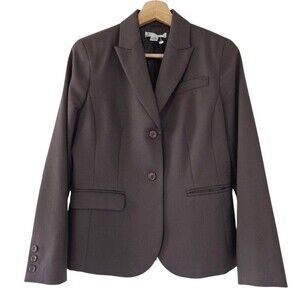Pendleton 100% Virgin Wool Brown Womens Blazer Jacket size 4